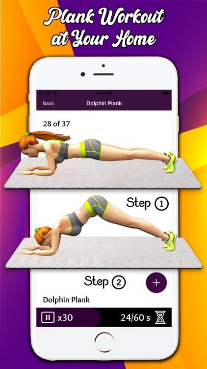 Plank Exercise at Home screenshot-6