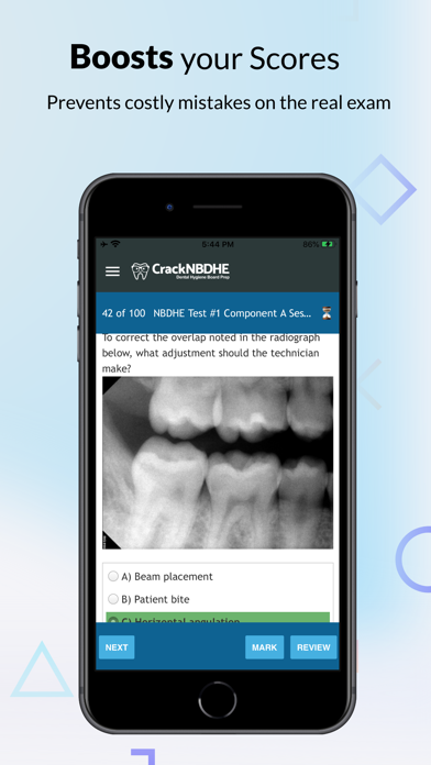 How to cancel & delete Crack NBDHE Dental Hygiene from iphone & ipad 4