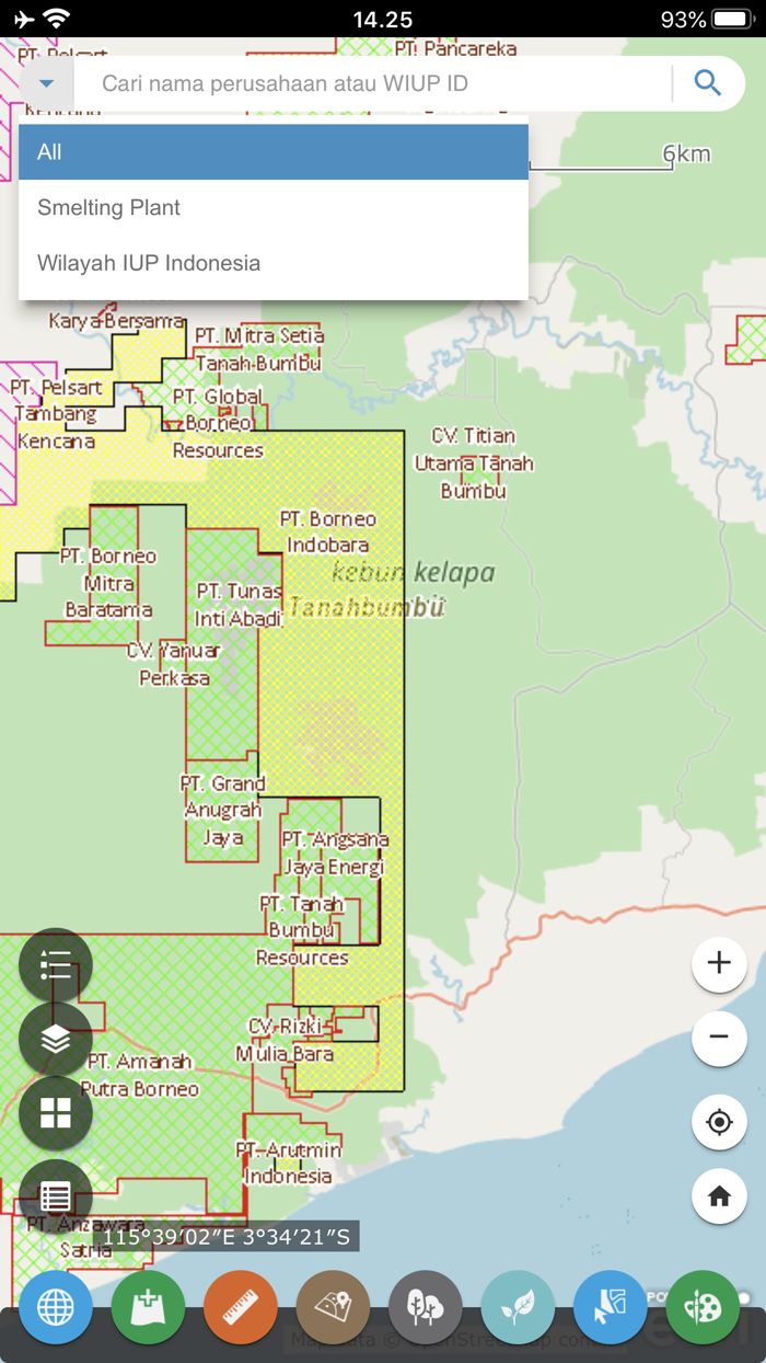 Minerba One Map Indonesia