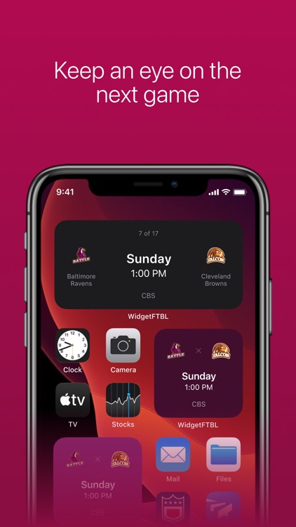 Widget for Football