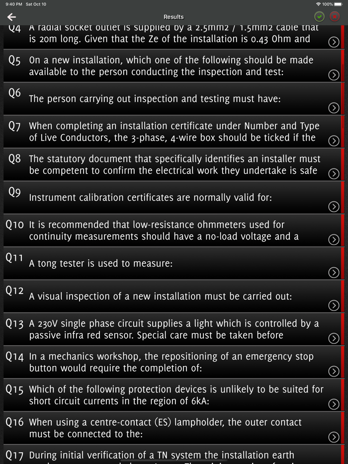 CG 2391-52 InspectionTesting