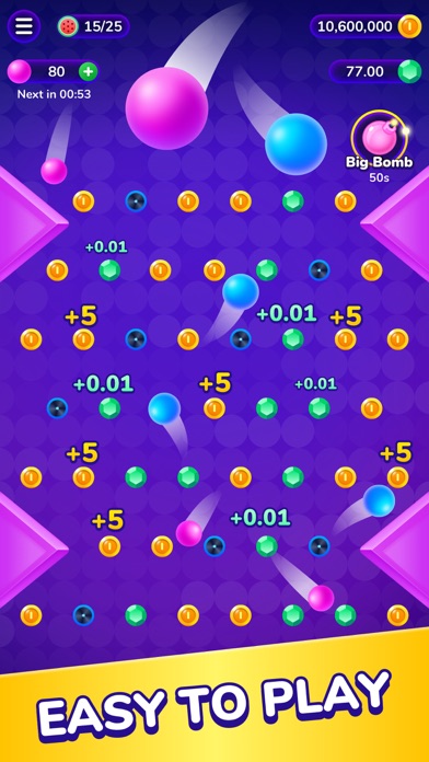 Bouncing Ball:Easy tap to win screenshot 1