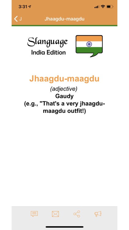 Slanguage: India