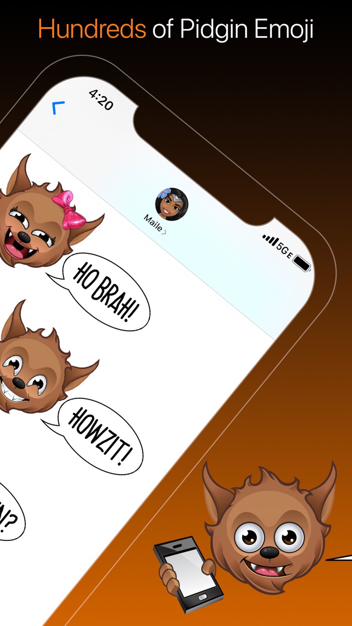 Pidginmoji Werewolves