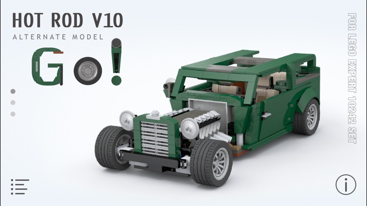 Hot Rod for LEGO 10242 Set by Sergey Slobodenyuk