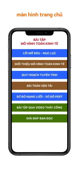 Game screenshot Bài tập mô hình toán kinh tế mod apk