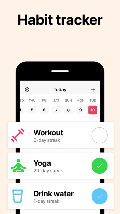 Habits of Health - Tracker