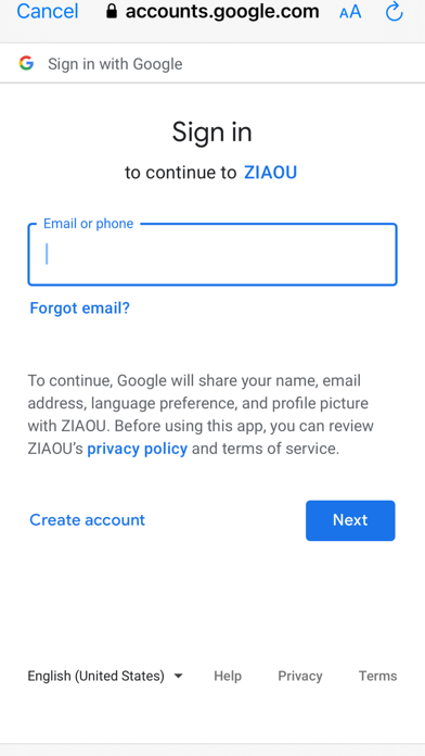 How to cancel & delete Ziaou from iphone & ipad 2