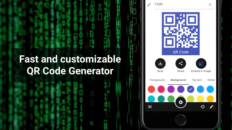 QR Code Generator - T2QR