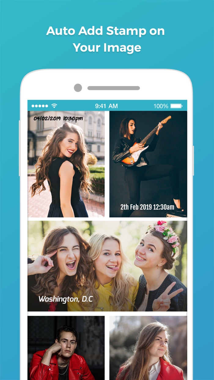 AutoStamp TimeStamp  Logo