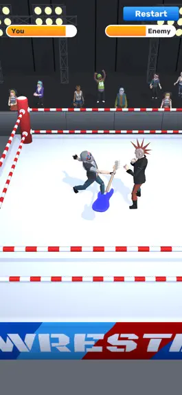 Game screenshot Wrestling 3D! mod apk