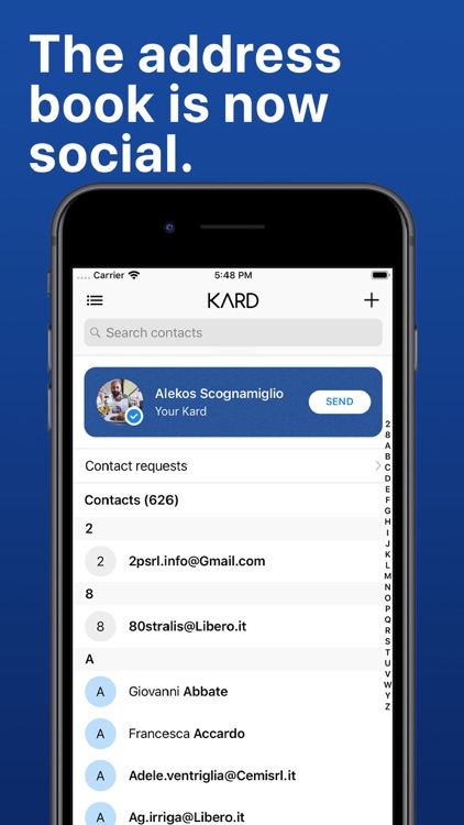 KARD - The Contact Book