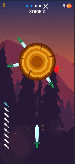 Game screenshot Knife Smash - Hit the log apk