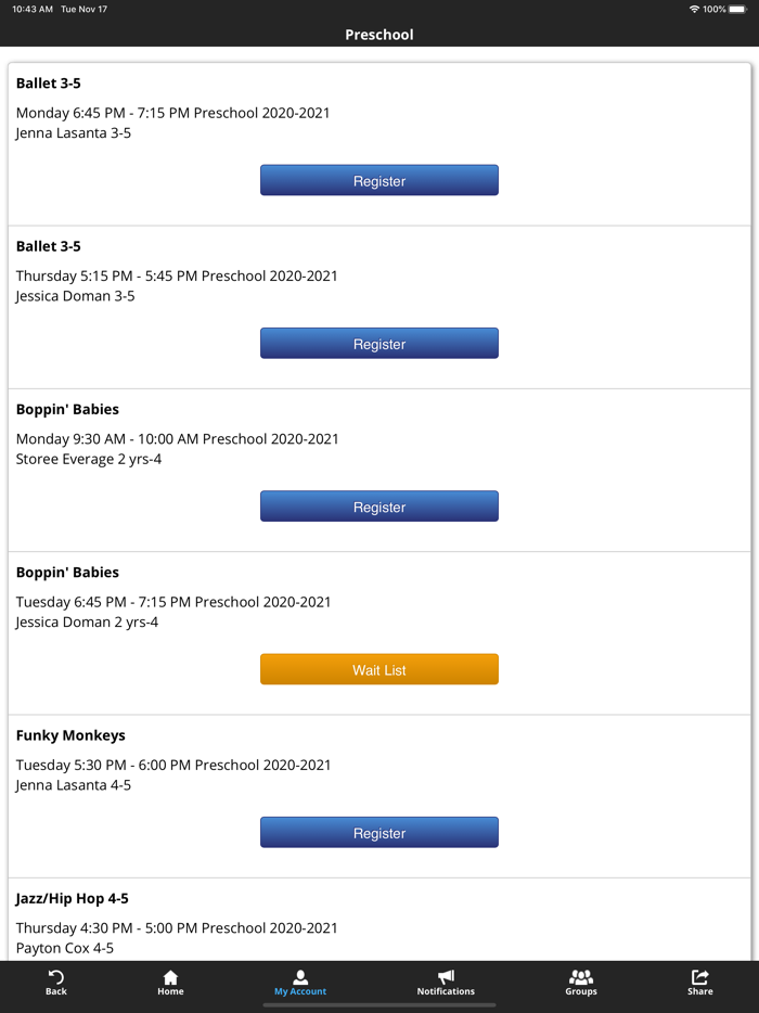 Encore School of Dance