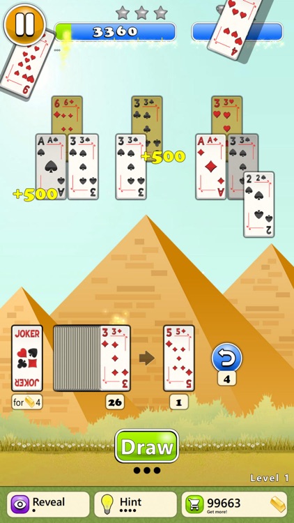 Pyramid Solitaire - Quest