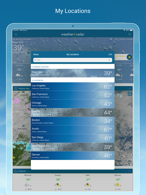 Weather & Radar Pro Screenshots