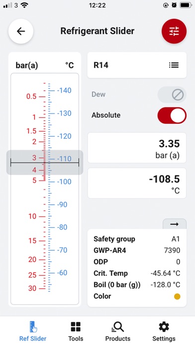 How to cancel & delete Refrigerant Slider from iphone & ipad 1