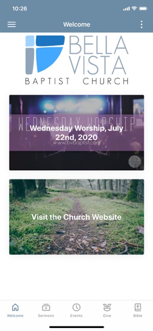 Bella Vista Baptist Church App