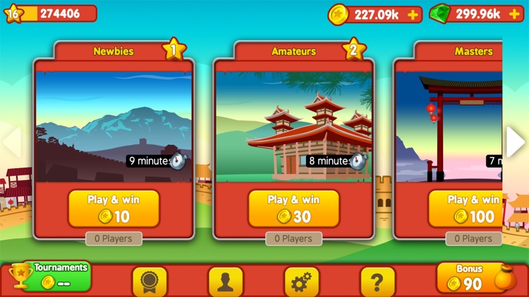 Mahjong Challenge Touch and Go
