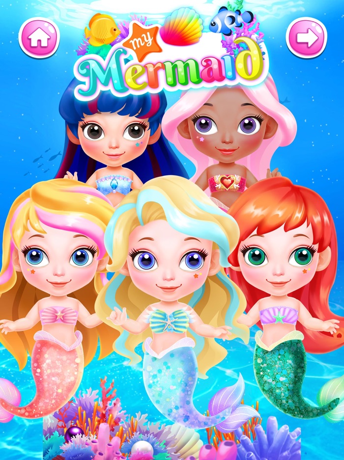 Princess Games Baby Mermaid
