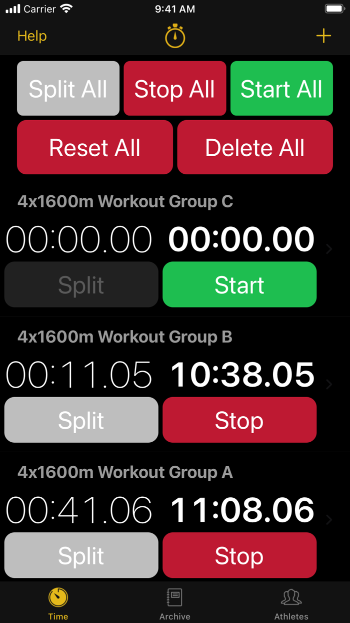 Synchro Stopwatch
