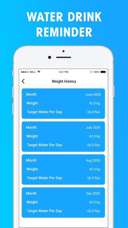 H2O : Drink Water Reminder screenshot-2