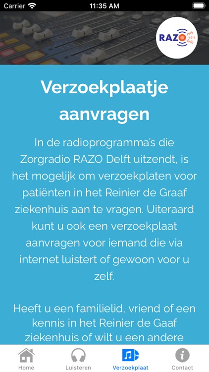 Zorgradio RAZO Delft