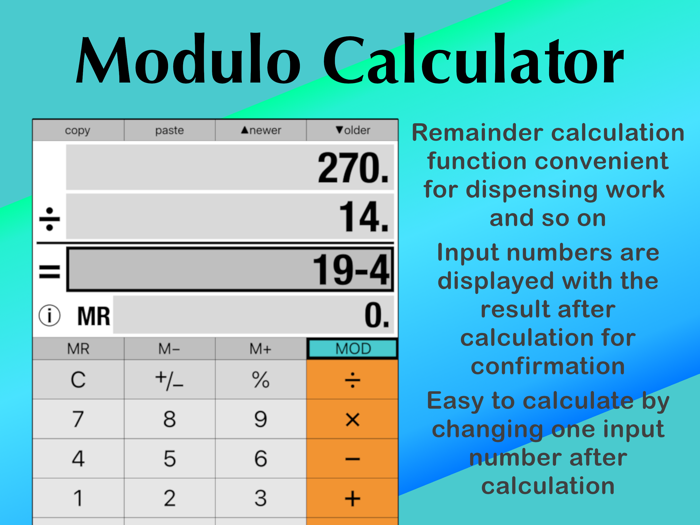Modulo Calculator