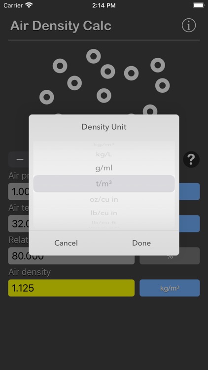 Air Density Calculator screenshot-7