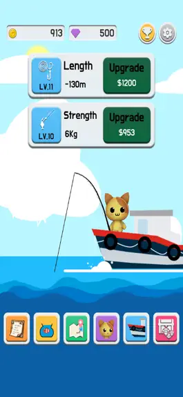 Game screenshot Cat Fishing Master mod apk