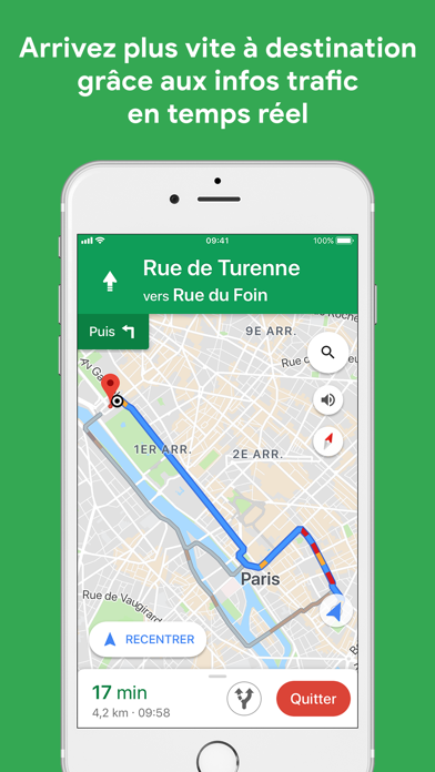 Google Maps - GPS & transports Google Maps - GPS & transports