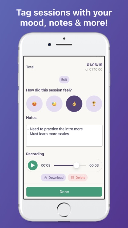 Instrumental: Practice Tracker