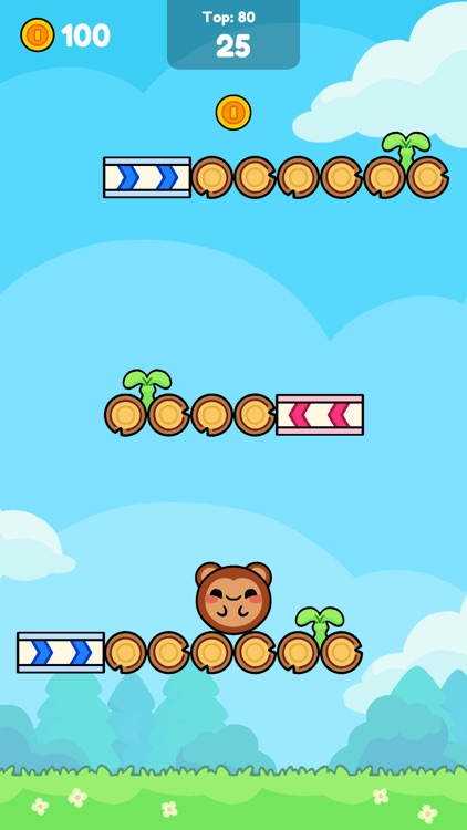 Monkey Roll: Kawaii Climb