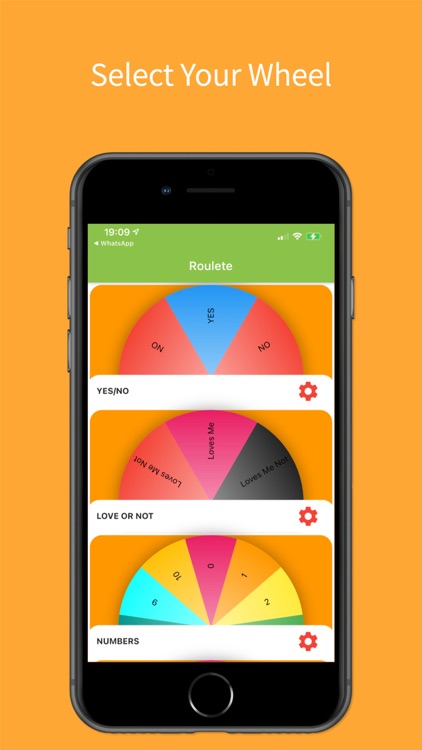 Spin wheel - Decision roulette