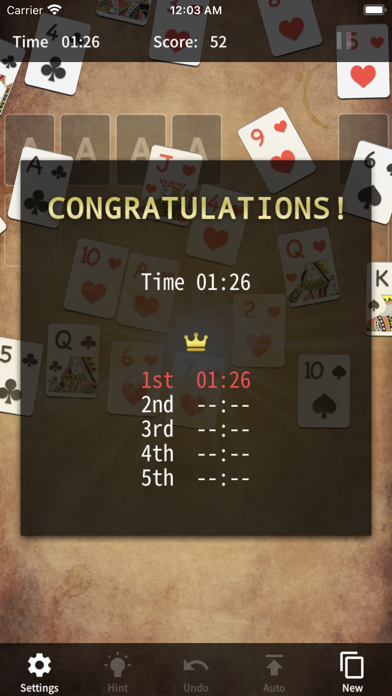 Klondike Solitaire(Card Game) screenshot 2