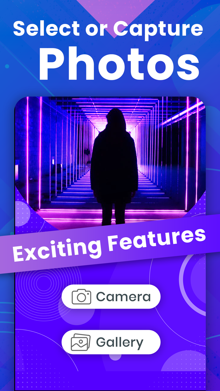 Drip Art and Neon Photo Editor