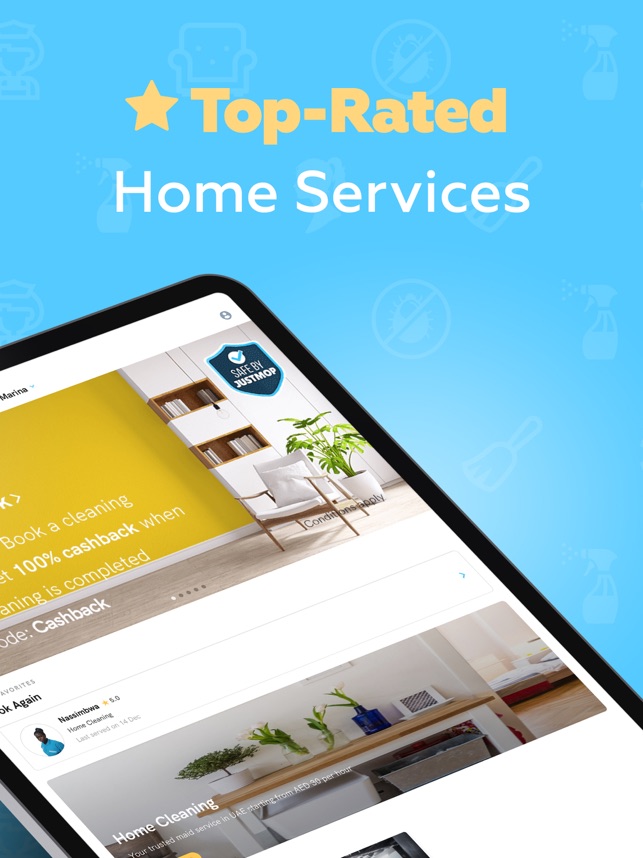 Justmop Home Services On The App Store