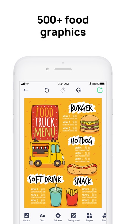 Menu Maker! screenshot-3