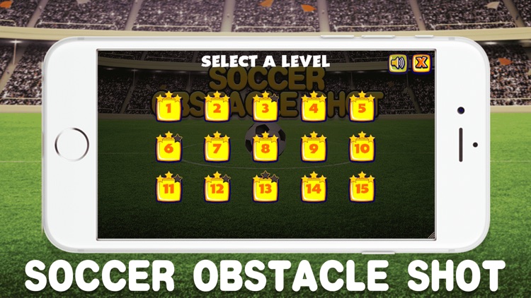 Soccer obstacle shot