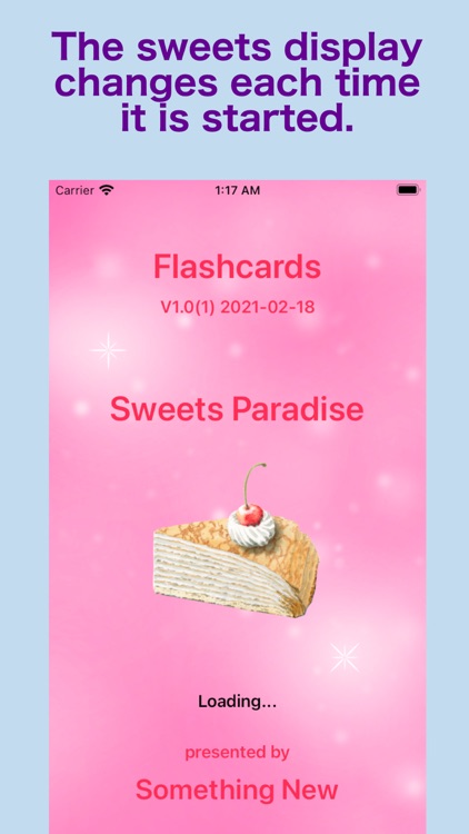 Flashcards - Sweets