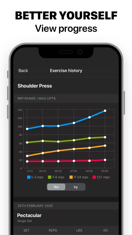 Gym Plan Workout & Fitness Log screenshot-7