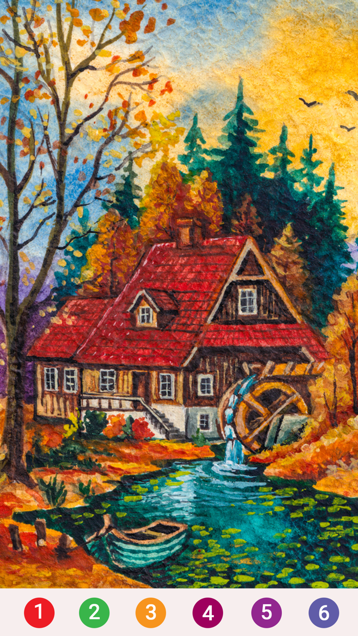 Lucky Color - Color By Number