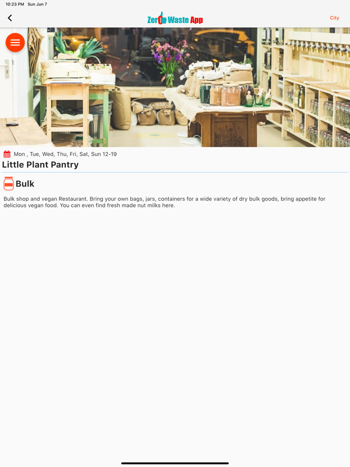 Zero Waste App