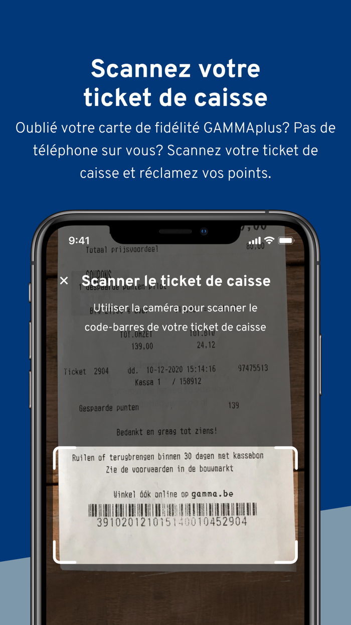 GAMMA België/Belgique