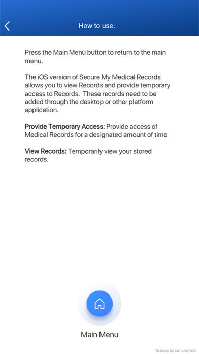 Secure My Med Records screenshot 4