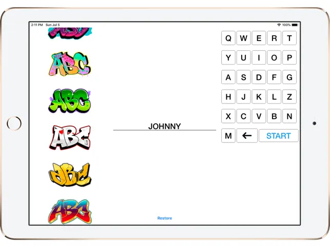 Captura de Pantalla 2 Graffiti Creator iphone