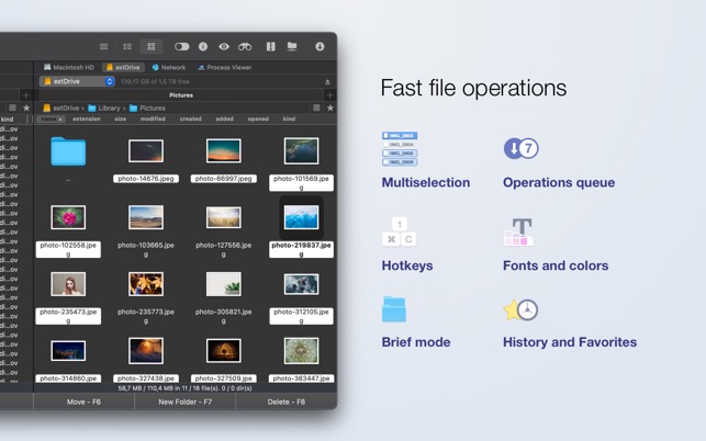 Commander One - file manager on the Mac App Store