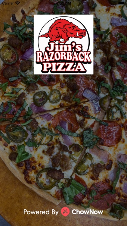 Jim's Razorback Pizza