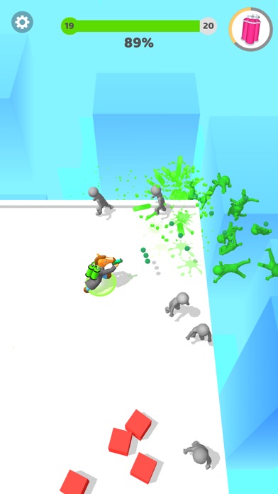 Paintman 3D - Stickman shooter screenshot 3