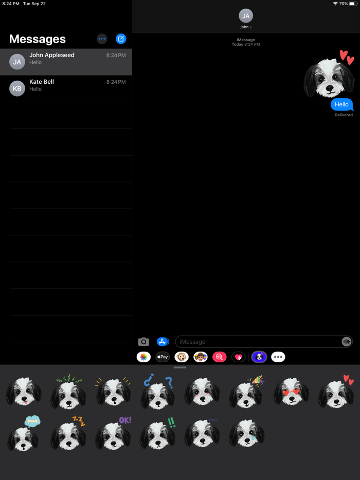 Maltipoo Dog Stickers